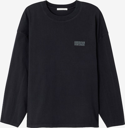 AMERICAN VINTAGE Paita 'GIXY' koossa XS-S värissä harmaa / musta, Tuotenäkymä