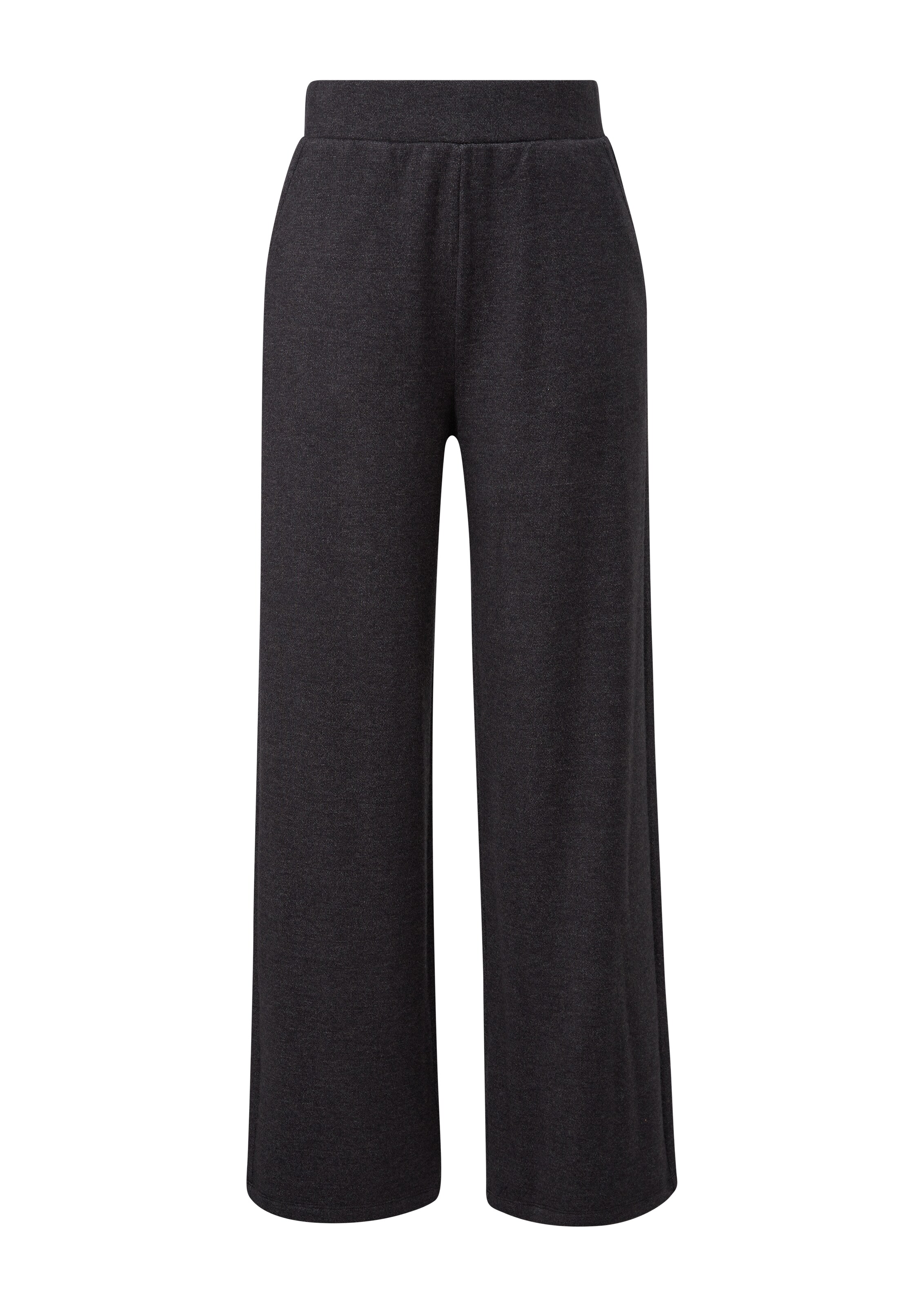 Wide Leg Pantalon s.Oliver en gris : devant