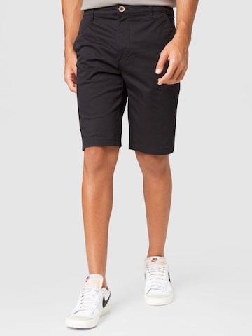 !Solid Regular Shorts 'Bishop' in Schwarz: predná strana