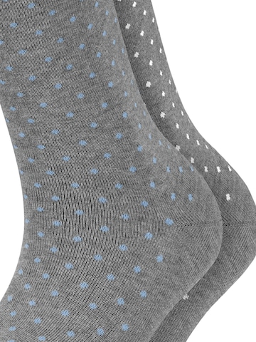 ESPRIT Socken 'Fine Dot 2-Pack'‌ in Grau