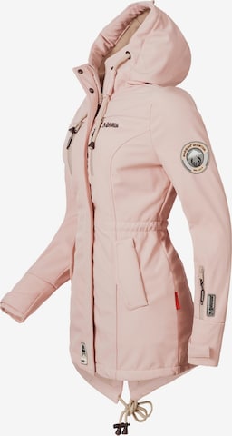 MARIKOO Raincoat 'Zimtzicke' in Pink