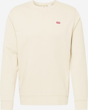 LEVI'S ®Sweater majica 'Original Housemark' - bež boja: prednji dio