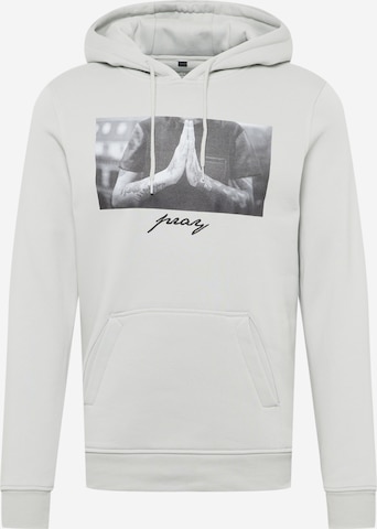 Felpa 'Pray' di Mister Tee in grigio: frontale