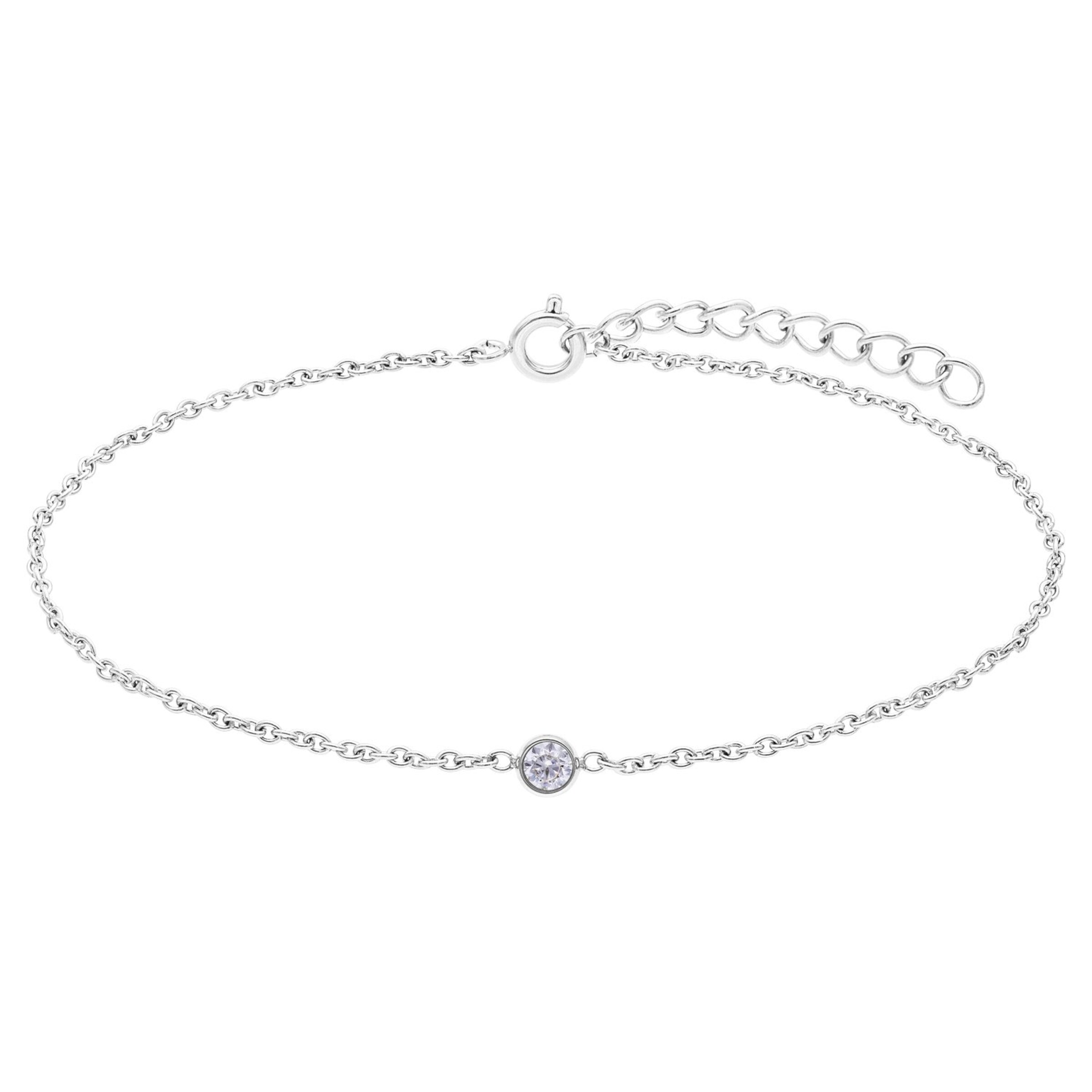 Lucardi Armband 'Essentials' in Zilver: voorkant