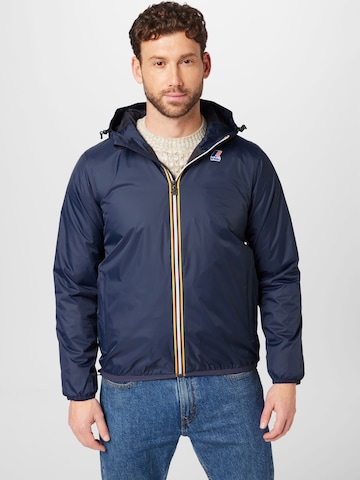 K-Way Performance Jacket 'CLAUDE' in Blue: front