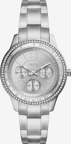 FOSSIL Analoog horloge in Zilver: voorkant