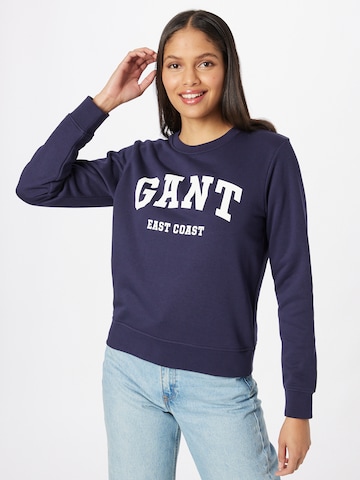 GANT Sweatshirt in Blue: front