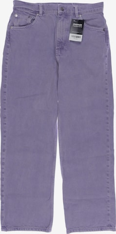 Arket Jeans in 28 in Purple: front