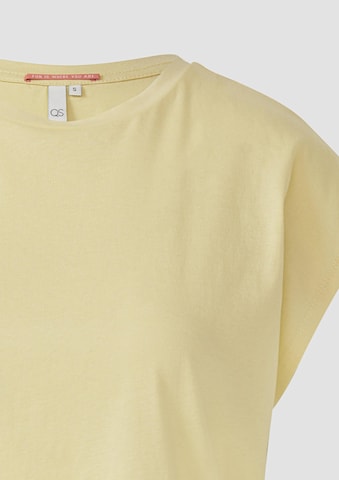QS Shirt in Gelb