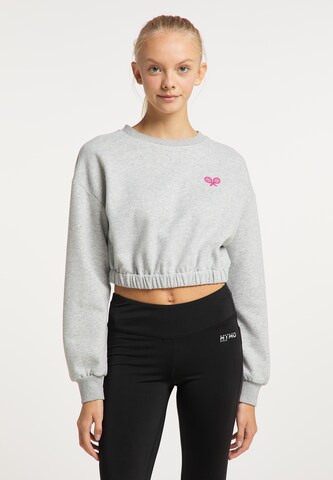 myMo ATHLSR Sweatshirt in Grey: front