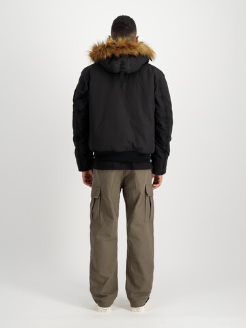 ALPHA INDUSTRIES Zimska jakna 'Arctic Guardians' | črna barva
