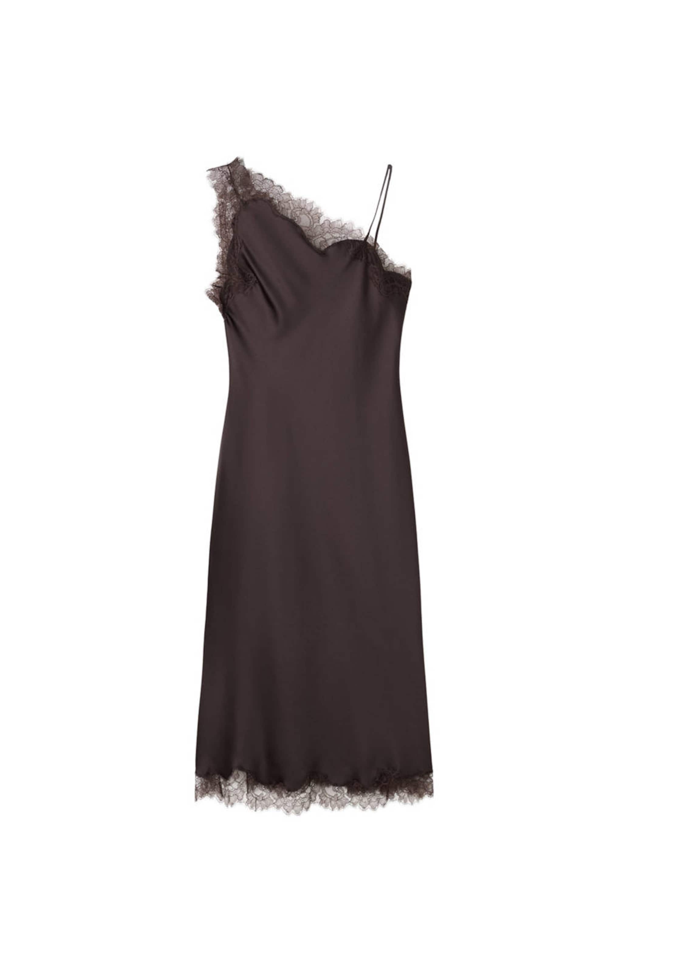 MANGO Kleid 'Aurum' in Braun: Vorderseite