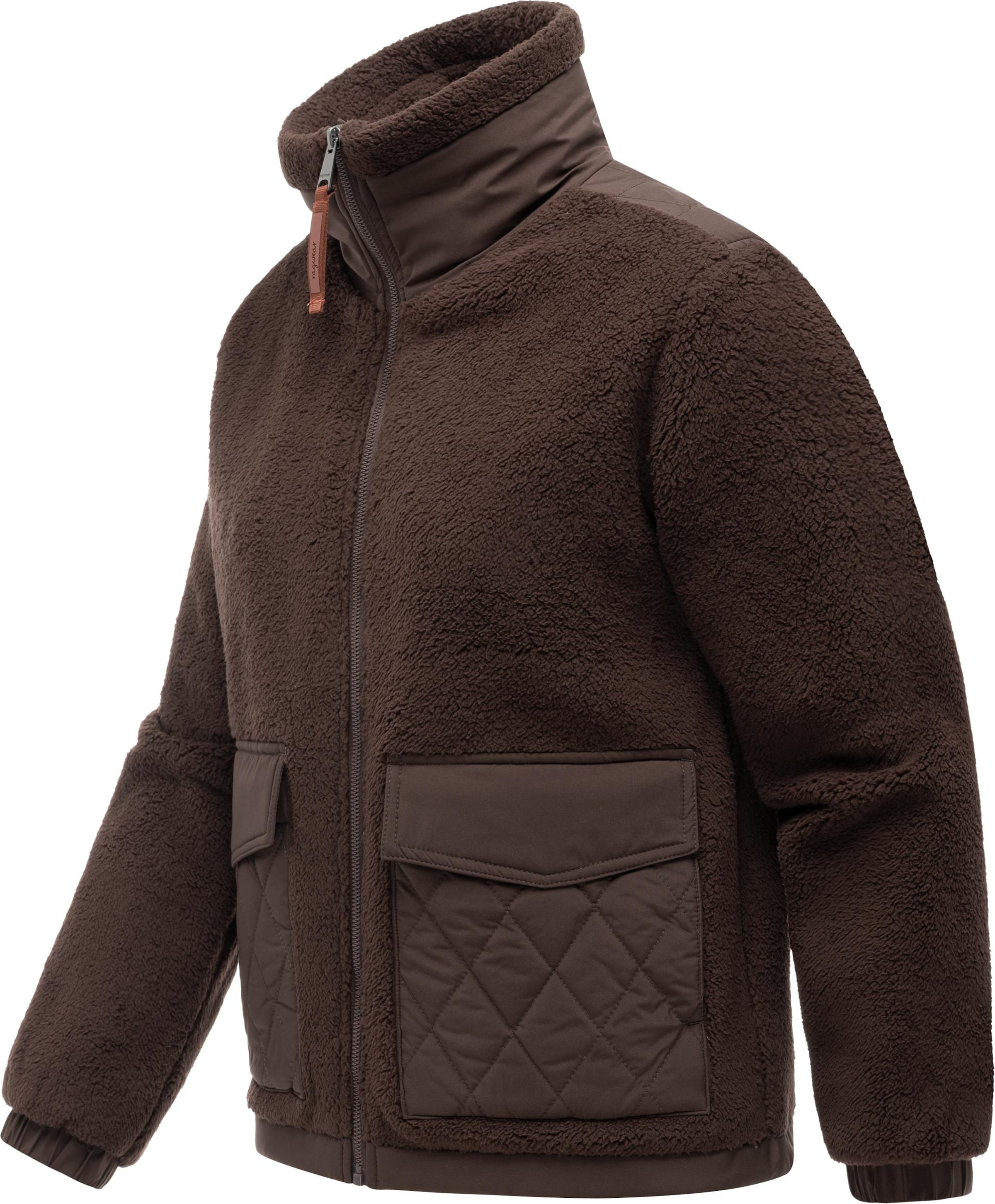 Ragwear Fleecejacke 'Arctika Y' in Braun