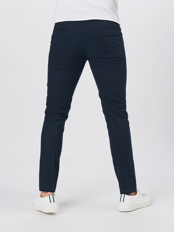 JACK & JONES - Slimfit Pantalón plisado 'Marco' en azul