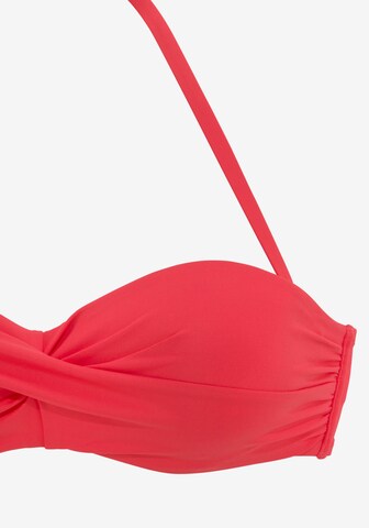 s.Oliver Balconette Bikini Top in Red