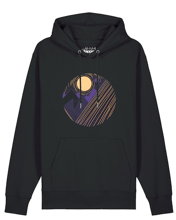 Sweat-shirt 'Geometric Landscape 3' Watapparel en noir : devant