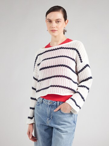 HOLLISTER Pullover in Weiß: Vorderseite