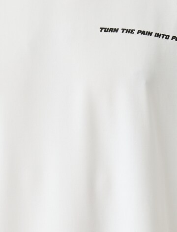 Koton T-Shirt in Weiß