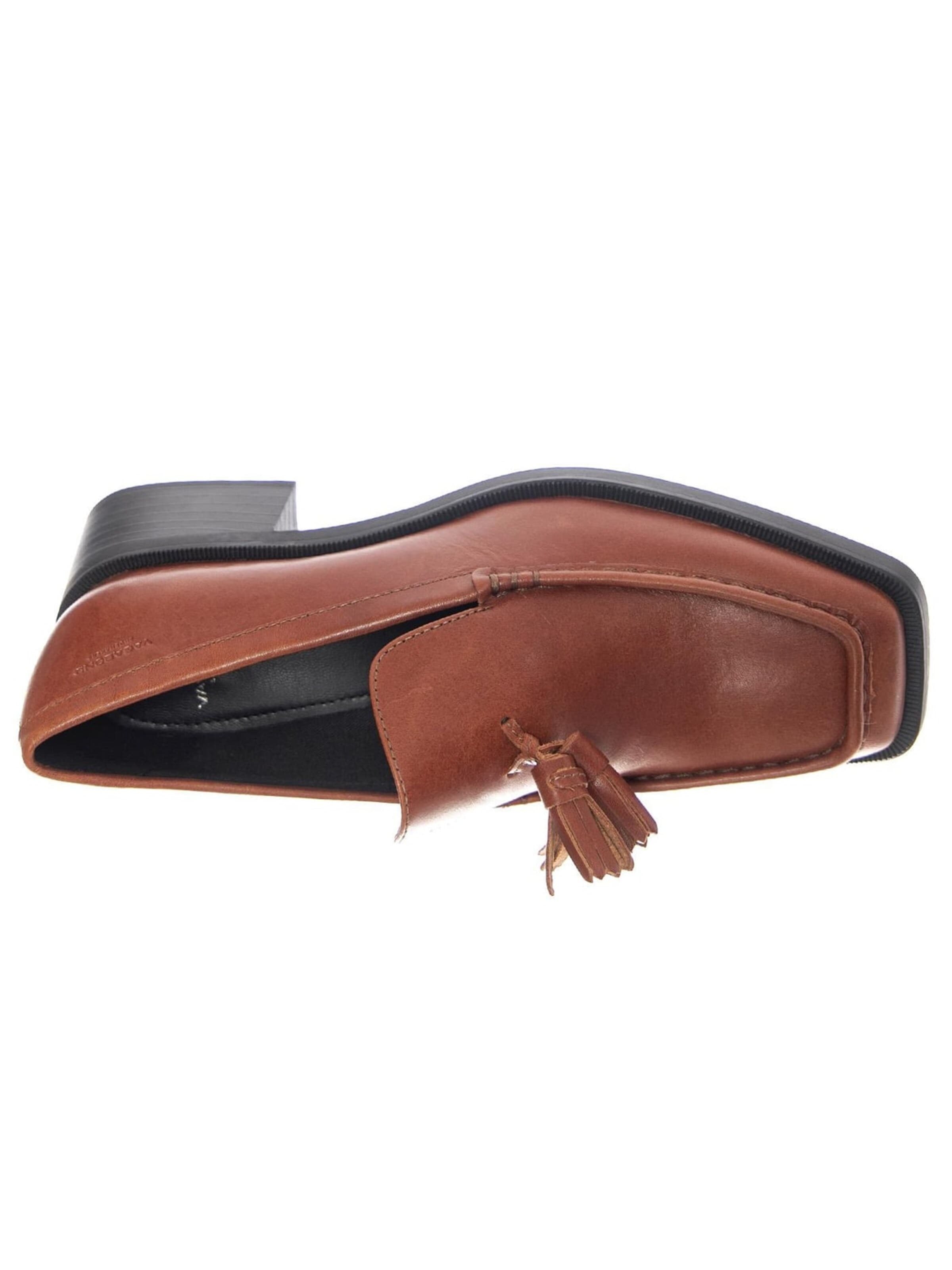 Mocassino 'W' Blanca Cinnamon Cow Leather Shoes' di Vagabond in marrone
