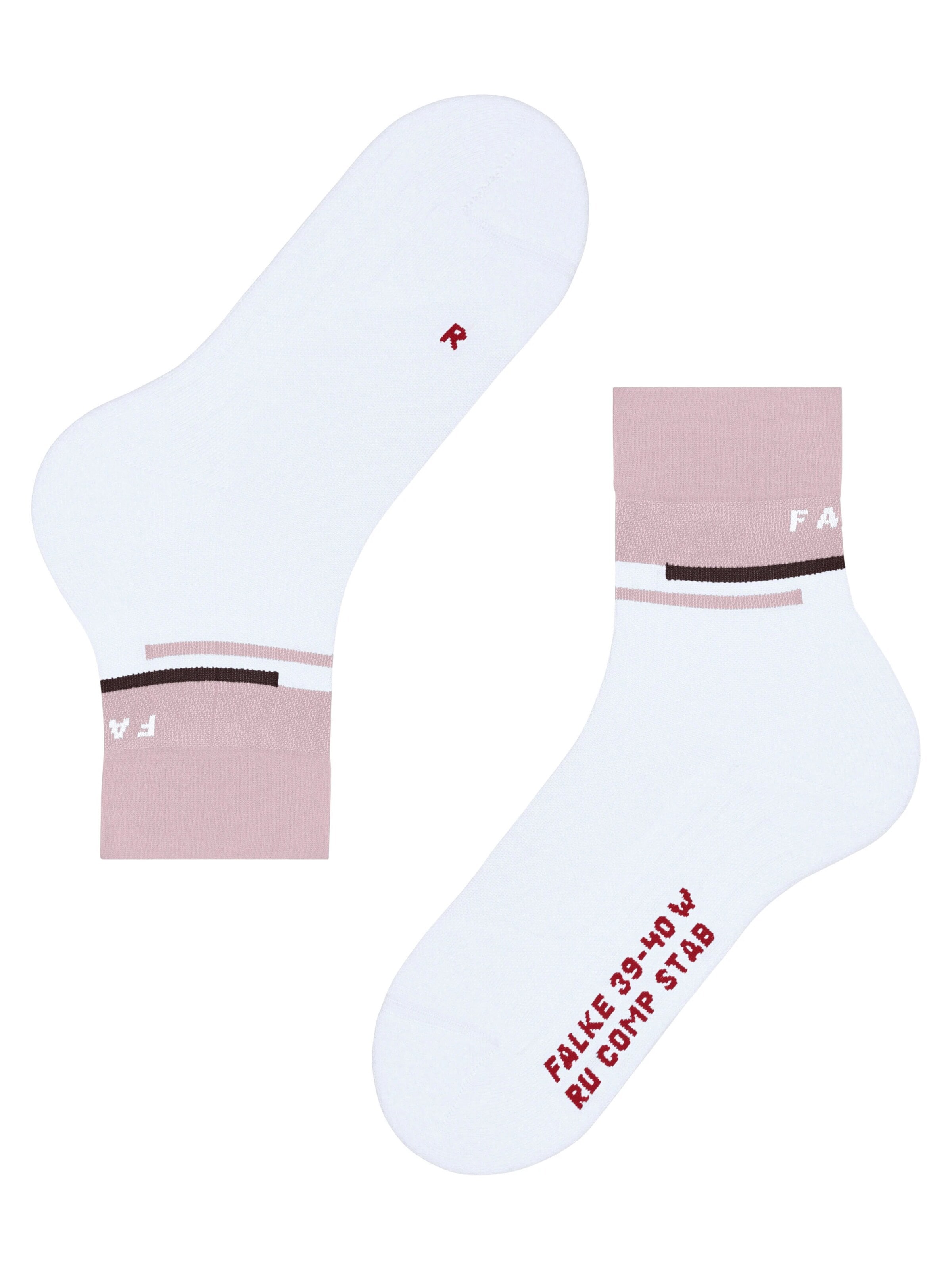 FALKE Sportsocken 'RU Compression Stabilizing'‌‌‌‌ in Pink