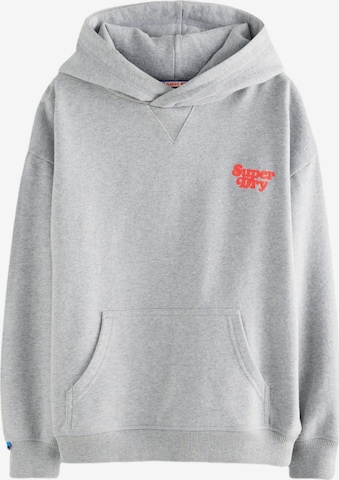 Superdry Collegepaita 'Essentials' värissä harmaa: etupuoli