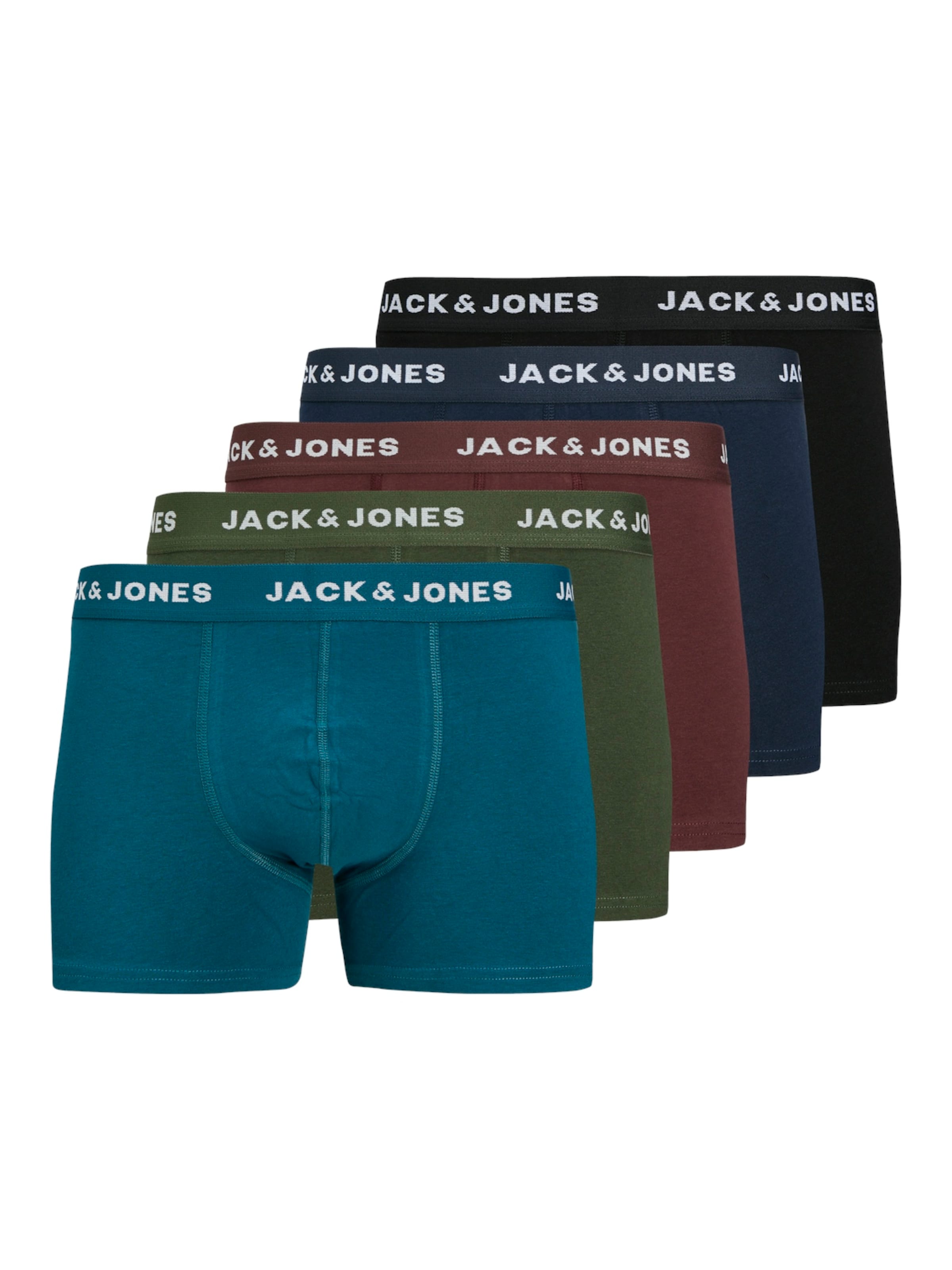 JACK & JONES Μποξεράκι 'JФСЕeo' σε μπλε: μπροστά