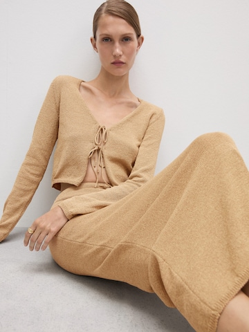 Cardigan 'JADORE' MANGO en or