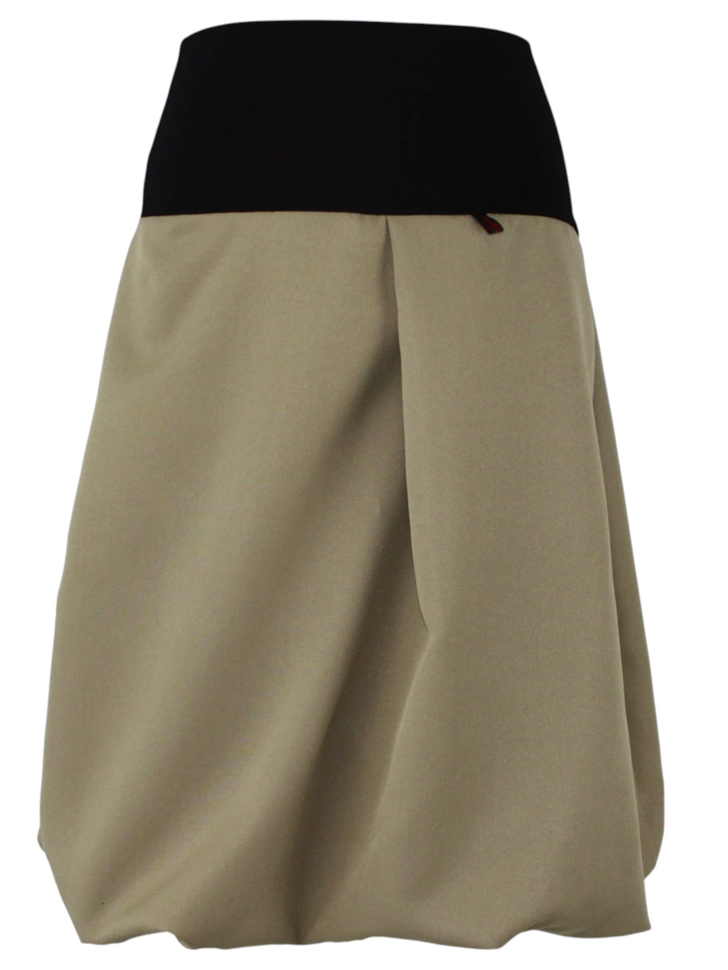 dunkle design Rock 'Long Ballonskirt'‌‌ in Beige: Vorderseite