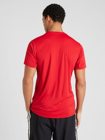 ADIDAS PERFORMANCE - Camiseta funcional 'ADIZERO ESSENTIALS' en rojo