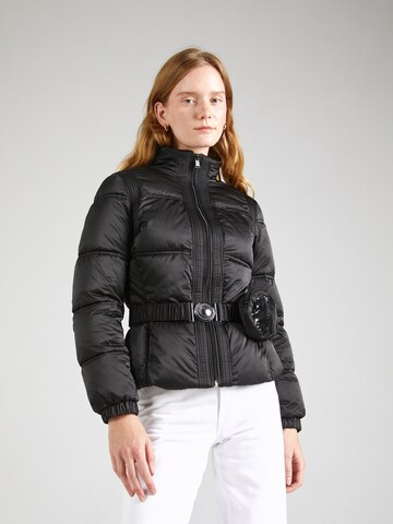 GUESS Zimska jakna 'Lucia' | črna barva: sprednja stran