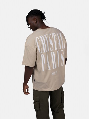 Crystal Paris Shirt 'Face' in Bruin