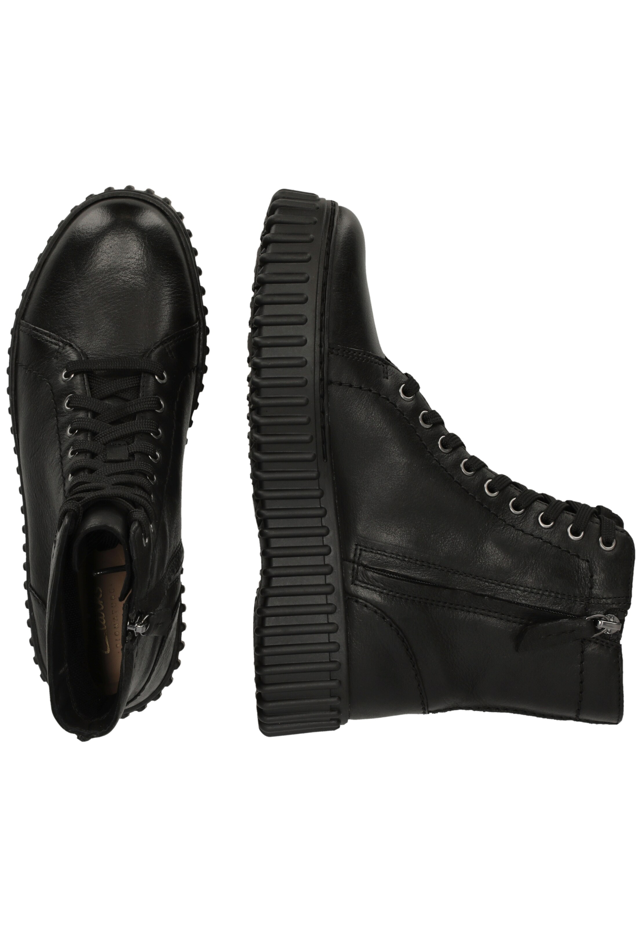 CLARKS Lace-up boot 'Torhill Rise' in Black