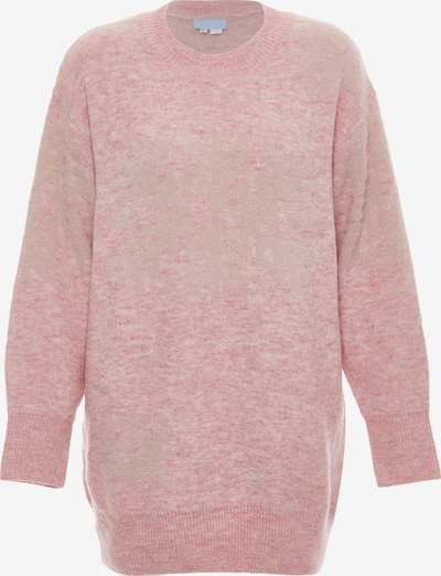 Poomi Sweater in beige / rosa, Produktansicht