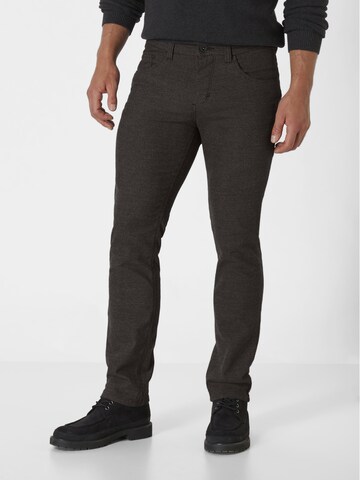 PADDOCKS Slim fit Pants in Brown: front