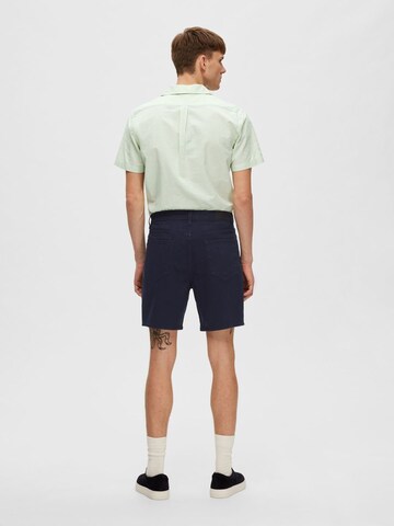 SELECTED HOMME Regular Shorts 'Luke' in Blau