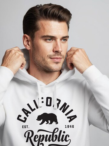 Neverless Sweatshirt 'California' in White