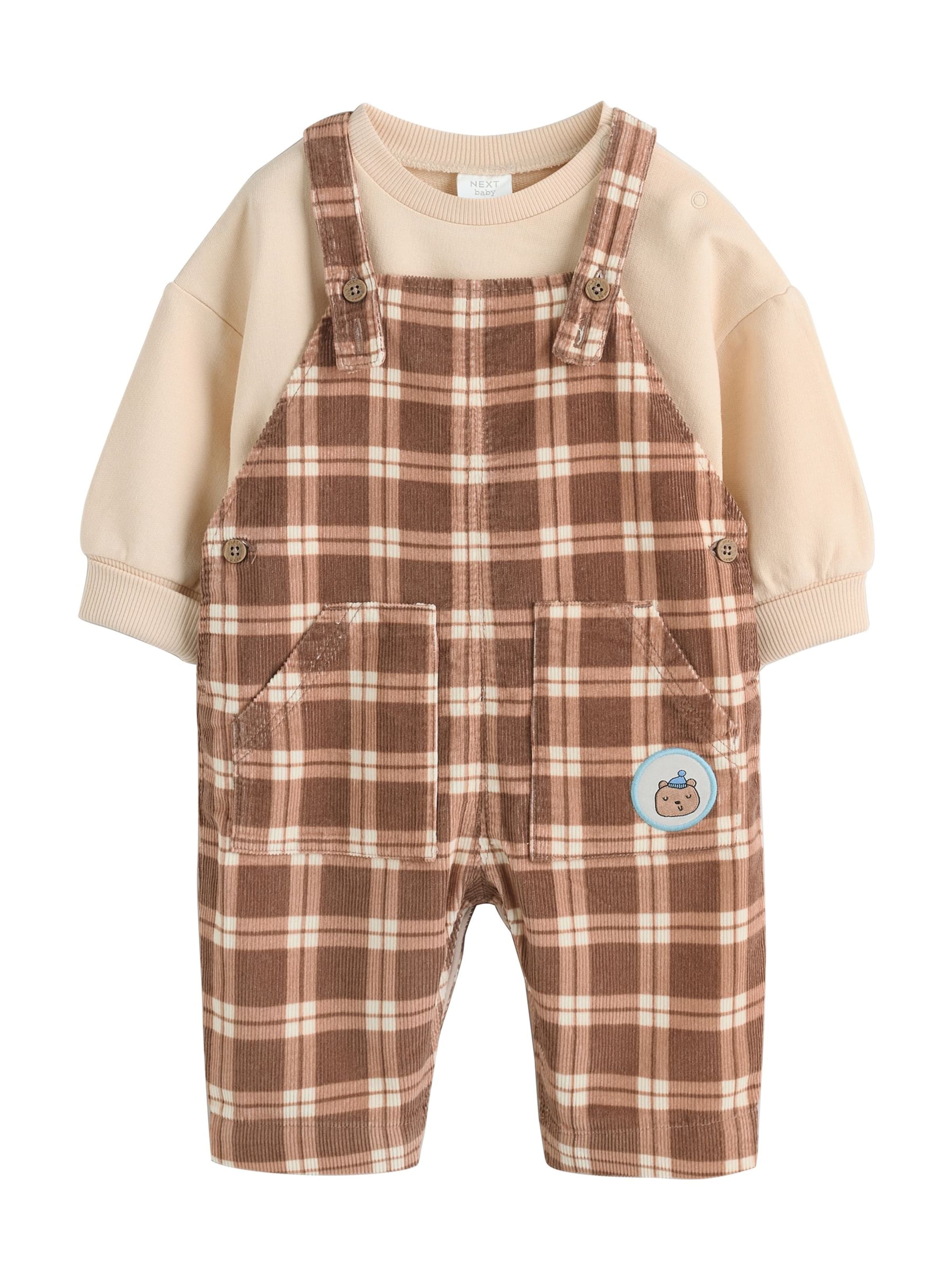 Next Komplet | rjava barva: sprednja stran