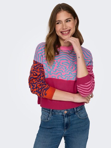 ONLY Sweater 'ADORA' in Pink