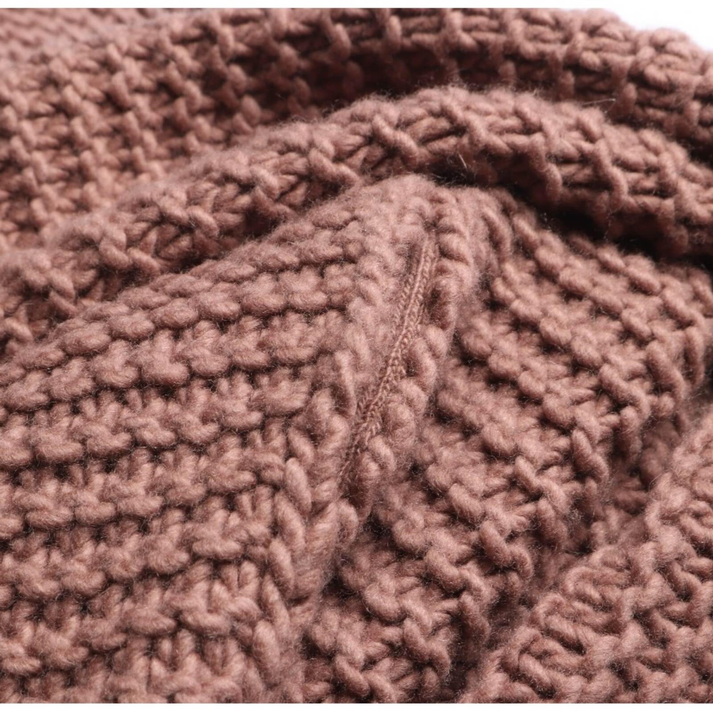 Allude Sweater & Cardigan in S in Brown