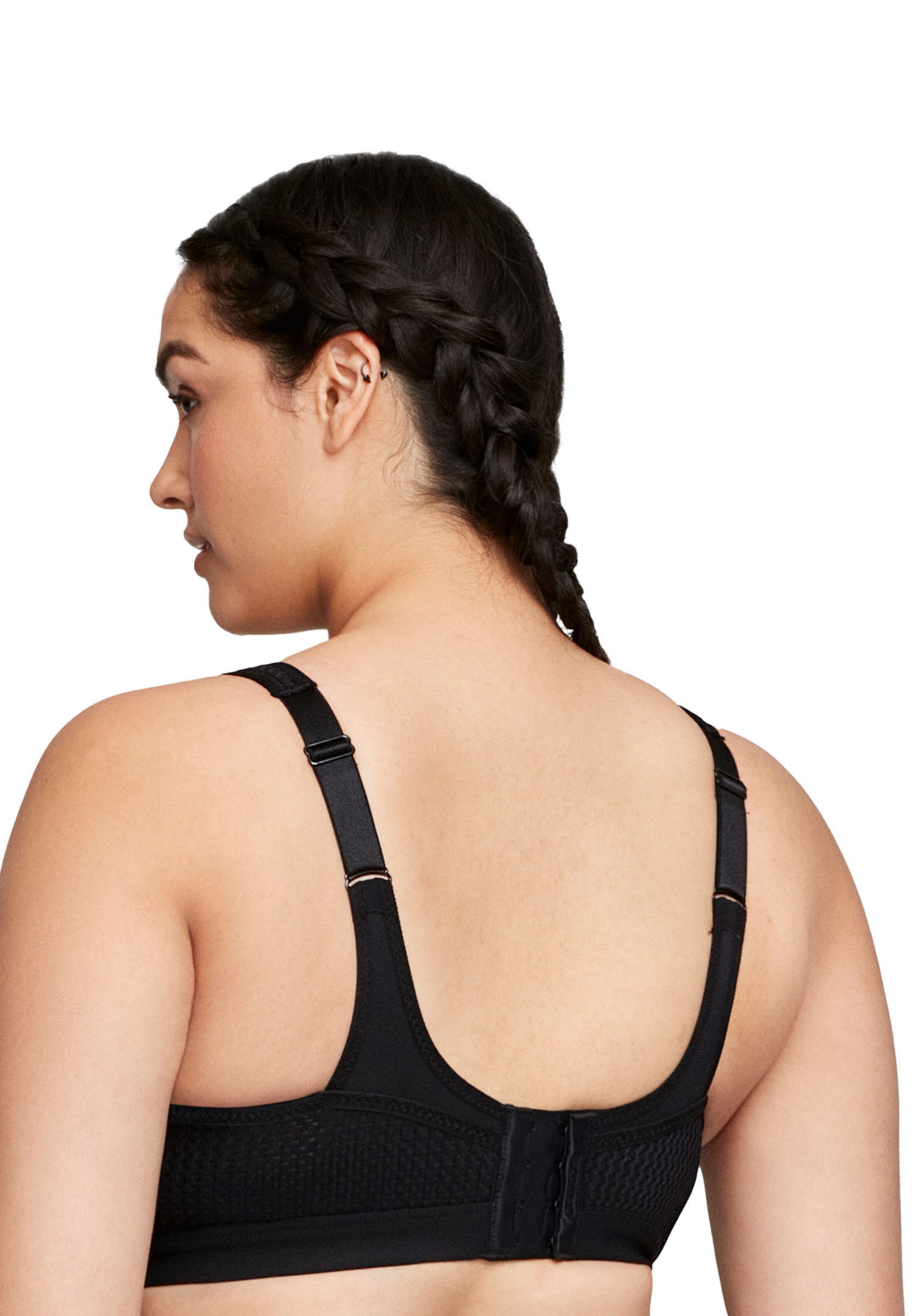 GLAMORISE Minimiser Bra in Black