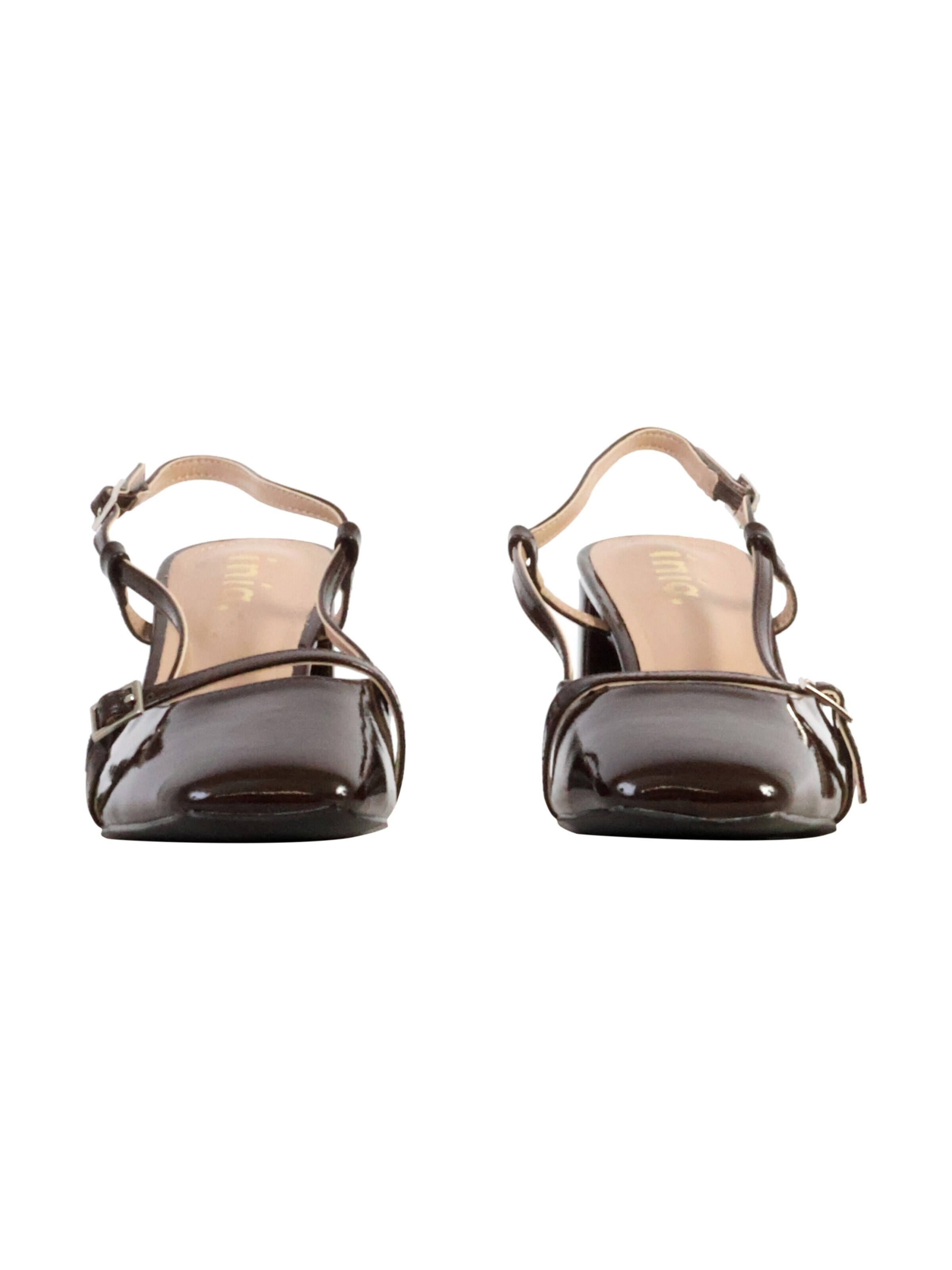 Super Mode Sandaal 'Inia-Sandalen mit Absatz' in Bruin