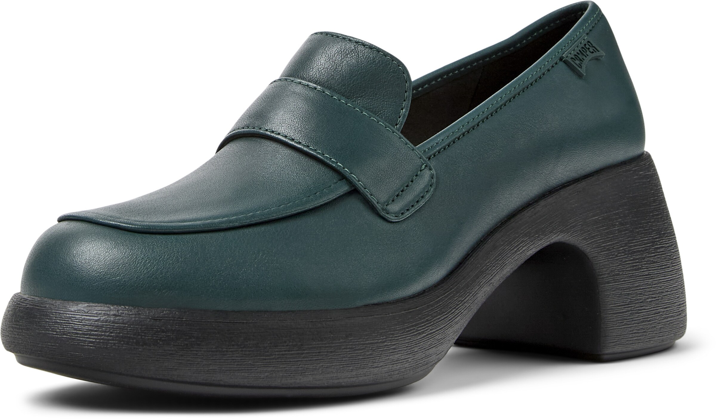 CAMPER Instappers 'Thelma' in Groen: voorkant