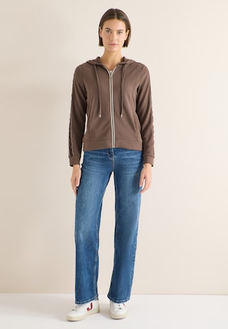 CECIL Zip-Up Hoodie in Grey