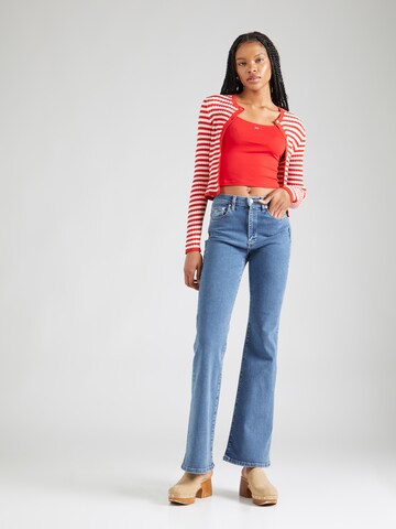 Tommy Jeans Flared Jeans 'SYLVIA HIGH RISE FLARE' in Blue