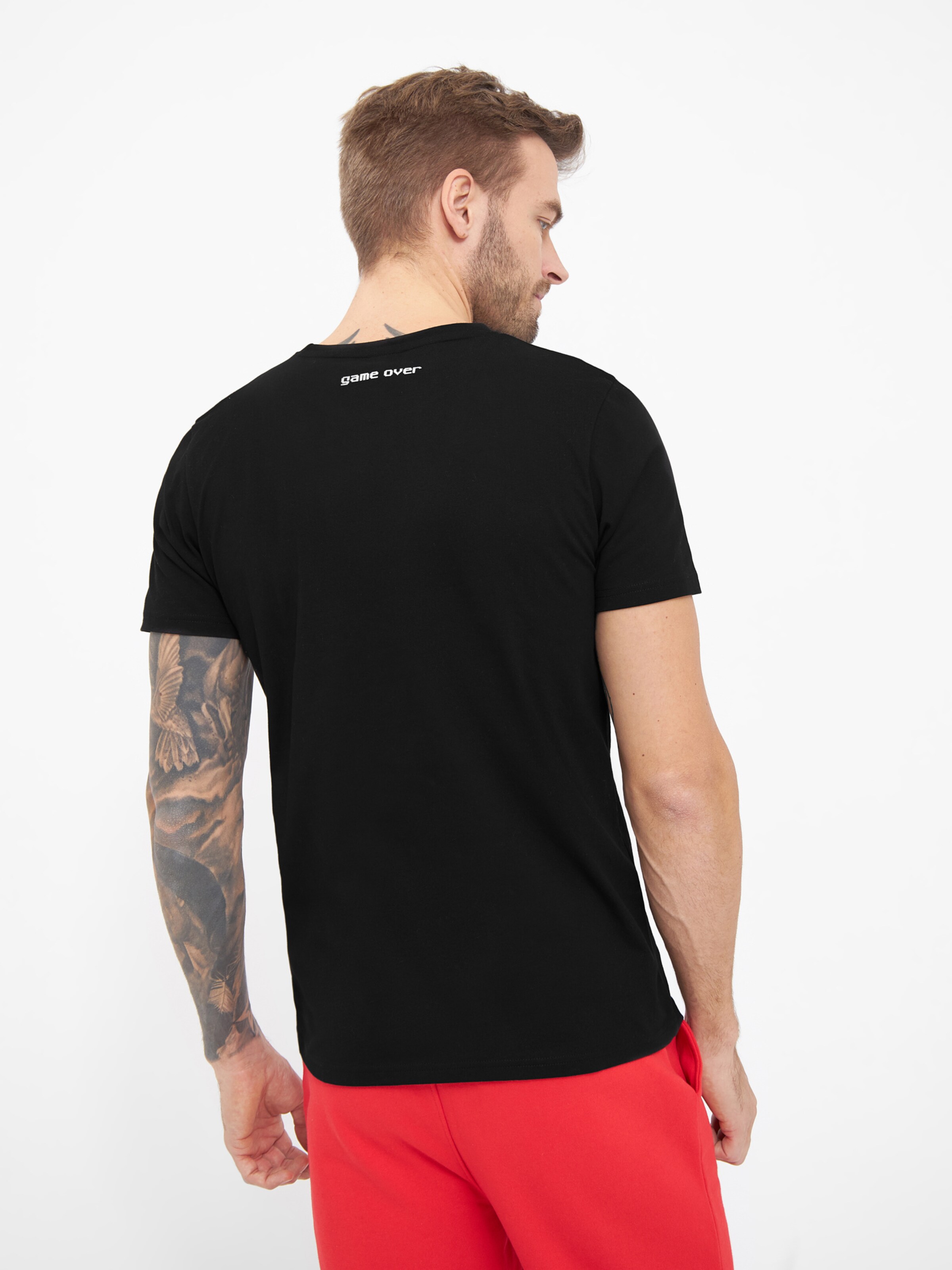 T-shirts et polos T-Shirt Level BENCH en Noir 