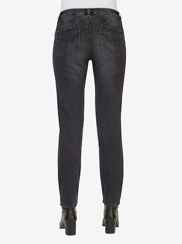 Linea Tesini by heine Slim fit Jeans in Black