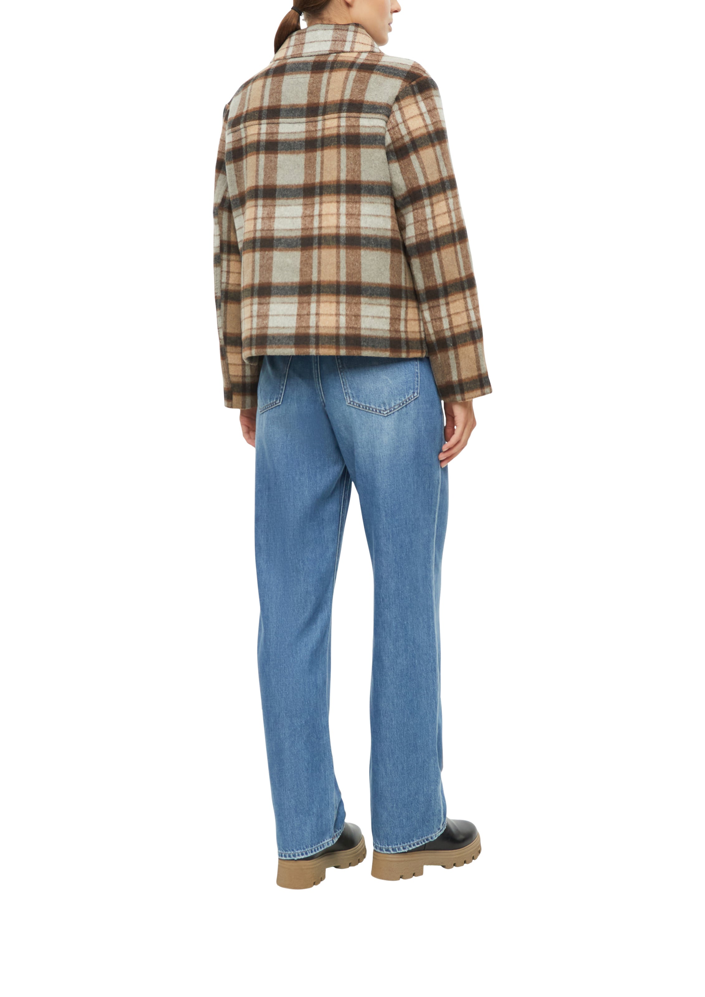 s.Oliver Jacke in Beige: Rückseite