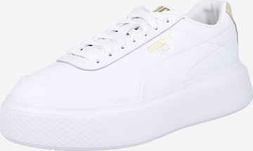 PUMA - Zapatillas deportivas bajas 'Oslo' en blanco: frente