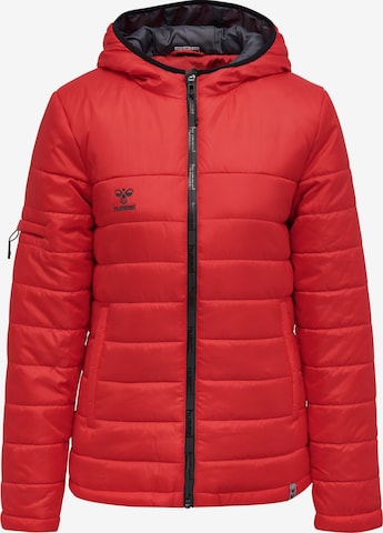 Hummel Sportjas in Rood: voorkant