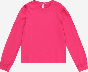 Vero Moda Girl Shirt 'Kerry' in Pink: front